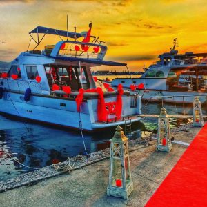 İzmir Teknede Evlilik Teklifi